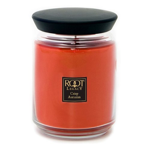 Root Queen Bee Jarred Scented Candle, Crisp Autumn, Large