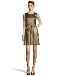 Natural   Waistline Lace Fitted Pleated Cutout Sateen General Print  Dress