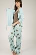 The 4pc. Nursing PJ Set with matching baby drawstring Gown