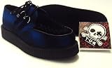 Search : T.U.K Shoes Unisex A8055 Creeper Mondo Lo Casual Lace Up Black/blue pendplaid