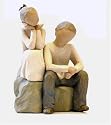 Brother and Sister Figurine by Willow Tree