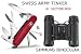 Victorinox Super Tinker Knife and Binoculars Set