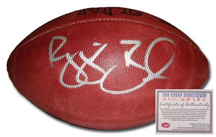 Reggie Bush New Orleans Saints NFL Hand Signed Football