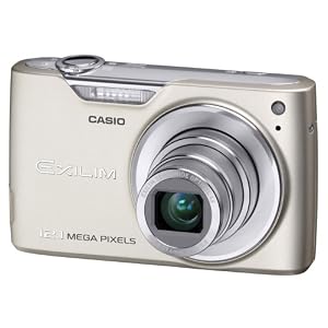 Casio EXILIM EX-Z450 GD Digitalkamera (12,1 Megapixel, 4-fach opt. Zoom, 7,6 cm (3 Zoll) Display) gold