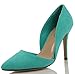 Breckelle's Women's Mavis Pointed Toe Single Soles Pump 4