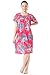 Casual Nights Women's Nightgown Short Sleeve MuuMuu Housecoat Lounger Patio Dress