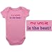 Baby-Says Bodysuit - My Uncle is the Best