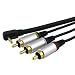 eForCity AV Composite Cable Compatible with Sony PSP 2000 / PSP 3000
