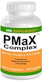 41qxytWcJoL. SL160  PMax Complex 180 Capsules Male Enhancement Penis Enlarger Enlargement Girth KRK SUPPLEMENTS