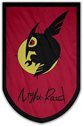 Japan Akame ga Kill Night Raid Logo Garden Flag Yard Banner Indoor/Outdoor 23.63 by 37 Inch