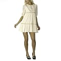 Erin Fetherston for Target® Chiffon with Velvet Dress - Antique White