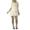 Erin Fetherston for Target® Chiffon with Velvet Dress - Antique White