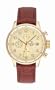 Jules Jurgensen Men's 7837ST Leather Chronograph Watch
