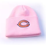 Chicago Bears Pink Knit Cuffed Hat