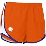 Nike Clemson Tigers Orange Ladies Tempo Shorts