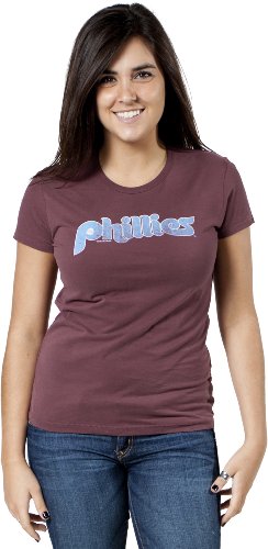 Forty Seven Brand womens Philadelphia Phillies Shirt-Maroon-Medium at Amazon.com