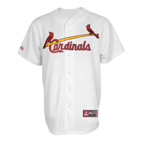 Majestic Men's St. Louis Cardinals Replica David Freese Home Jersey Extra Large On Sale