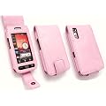EMARTBUY SAMSUNG S5230 TOCCO LITE PINK FLIP CASE/COVER/POUCH + SCREEN PROTECTOR