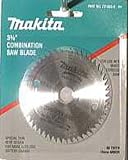 Makita 792611-2 3-3/8-Inch 20 Tooth ATB Saw Blade with 15mm Arbor