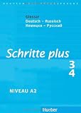 Produkt-Bild: Schritte plus 3 + 4. Glossar Deutsch-Russisch: Deutsch als Fremdsprache