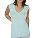 American Apparel S366 Sheer Rib Sleeveless V-Neck