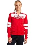 NHL Women's Detroit Red Wings Striped Track Jacket (Red, X-Large)