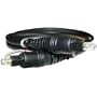 12' OPTICAL TOSLINK DIGITAL FIBER OPTIC AUDIO CABLE