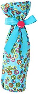 Petals Reusable Fabric Wine Gift Bag