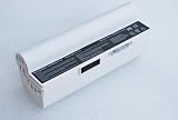 Repalcement netbook battery for Asus Eee PC 900A 900HD 900HA 701SD AL22-703 8-cell 8800mAh Netbook PCs (Color: White)