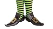 Girls Witch Shoe Covers