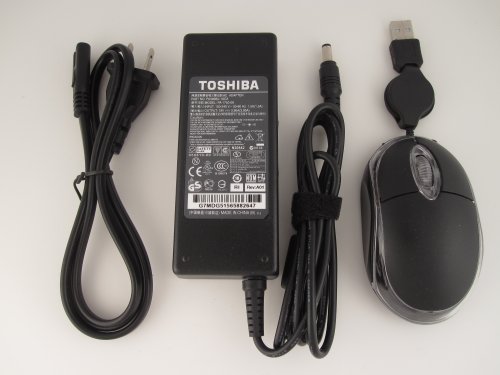 Toshiba 75W Replacement AC adapter for Toshiba Notebook Satellite Compatible model:C655-S9533D,PSC12U-05M01U,C655-SP4132L,PSC14U-01700U,C655-SP4163M,PSC08U-064TM8,C655-SP4164M,PSC10U-01N010,C655-SP4168M,PSC12U-04203M,C655-SP4169.Compatible P/N: PA3715U-1ACA, PA3468U-1ACA, PA3432U-1ACA, PA3714U-1ACA.*Come with a Ultra Power Mouse.*