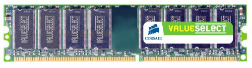 Corsair Memory VS1GB667D2 1 GB PC2-5300 667Mhz 240-pin DDR2 Desktop Memory Kit
