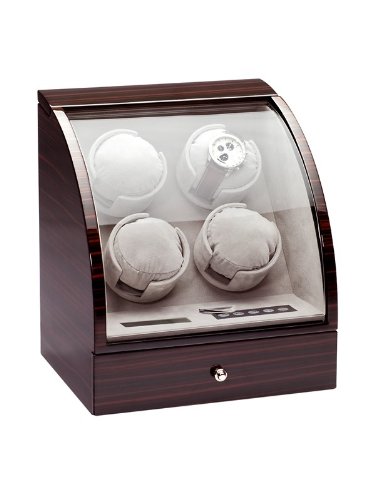 41qyTlStCiL Rothenschild Accessories RS 324 4 E Watch Winder For 4 Watches Ebony Very flexible cushion