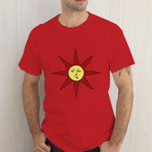 Solaire Of Astora Dark Souls Red Tshirt Large