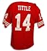 Autographed Y.A. Tittle New York 49ers Throwback Red Jersey