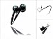 Elektronik : Original Sony Ericsson HPM-70 stereo Headset schwarz (Kopfhörer) für Sony Ericsson K800i, Ohrhörerset, portable Freisprecheinrichtung, Kopfsprechgarnitur