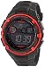 Armitron Men's 40/8240RED Black Resin Metalic Red Bezel Chronograph Watch