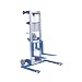 Genie Lift, GL- 12, Straddle Base, Heavy-Duty Aluminum Manual Lift, 350 lbs Load Capacity, Lift Height 13' 9.5" from Ground Level