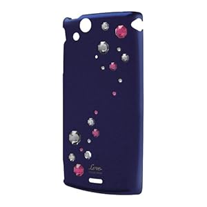 iBUFFALO Xperia arc用 ハードケース スワロ フィルム付 BSMPX2C05