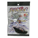 BAKSYN Lure Designs(バクシンルアーデザイン) バクシンバズベイト 右回転 #04ブラック 3/8oz
