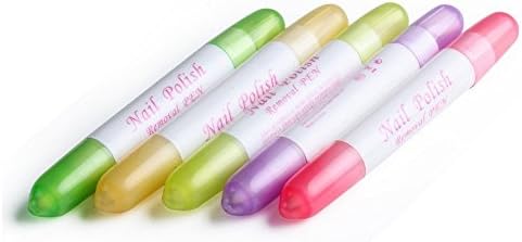Kissni Nail Art Polish Corrector Remover Pens Pack of 5