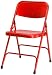 4 Commercial All-Steel DOUBLE-HINGED Folding Chair