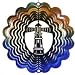 SunSationsTM Medium Lighthouse Wind Spinner - Color: Blue/Copper