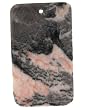 Pink Zebra Rectangle Pendant - 1.5mm Hole - 25x50mm