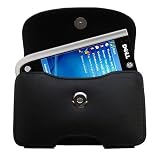 Horizontal Leather Case with Belt Clip/Loop for the Dell Axim x51