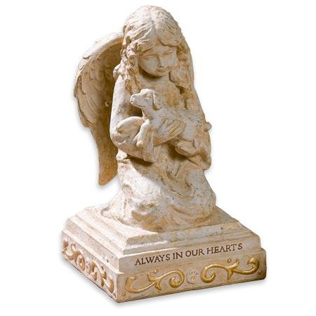 Grasslands Road Beloved Angel with Dog 