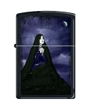 Zippo "Gothic Woman" Black Matte Lighter, 7219