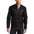 Levi's Mens Faux Leather Racer Jacket