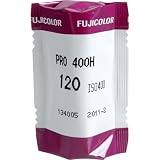 Fujifilm Fujicolor Pro 400H Color Negative Film, ISO 400, 120 Size, Single Roll (Bulk Packaged)