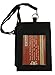 AG Wallets Leather String Neck ID/Badge Holder Pouch Wallet With Zippered Pocket
